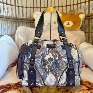 FOR SALE 🤎 Juicy Couture Daydreamer 🐍 (2010) – Snakeskin Print Velour